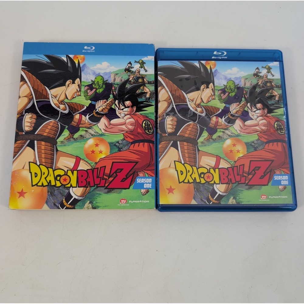Dragon Ball Z - Season 1 (Blu-ray Disc, 2013, 4-Disc Set) with Slip Cover